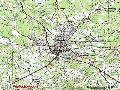 Map Of Mayberry North Carolina Tpc17238 