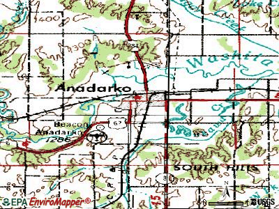 Anadarko Oklahoma OK 73005 Profile Population Maps Real Estate Tpc18944 