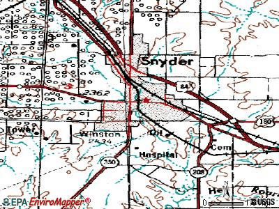 Snyder Texas TX 79549 Profile Population Maps Real Estate Tpc23721 