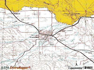 Lander Wyoming WY 82520 Profile Population Maps Real Estate Tpc26821 