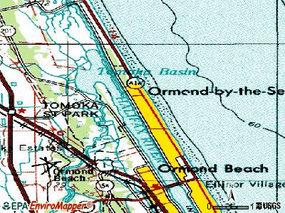 Ormond By The Sea Florida FL 32176 Profile Population Maps Real Tpc3921 
