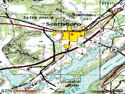 Scottsboro Alabama AL 35768 Profile Population Maps Real Estate Tpc409 