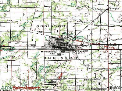 Robinson Illinois IL 62454 Profile Population Maps Real Estate Tpc6162 