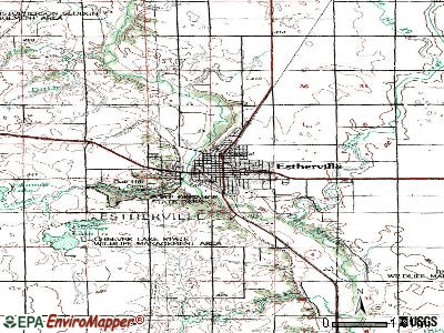 Estherville Iowa IA 51334 Profile Population Maps Real Estate Tpc7345 