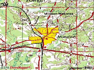Minden Louisiana LA 71055 Profile Population Maps Real Estate Tpc9360 