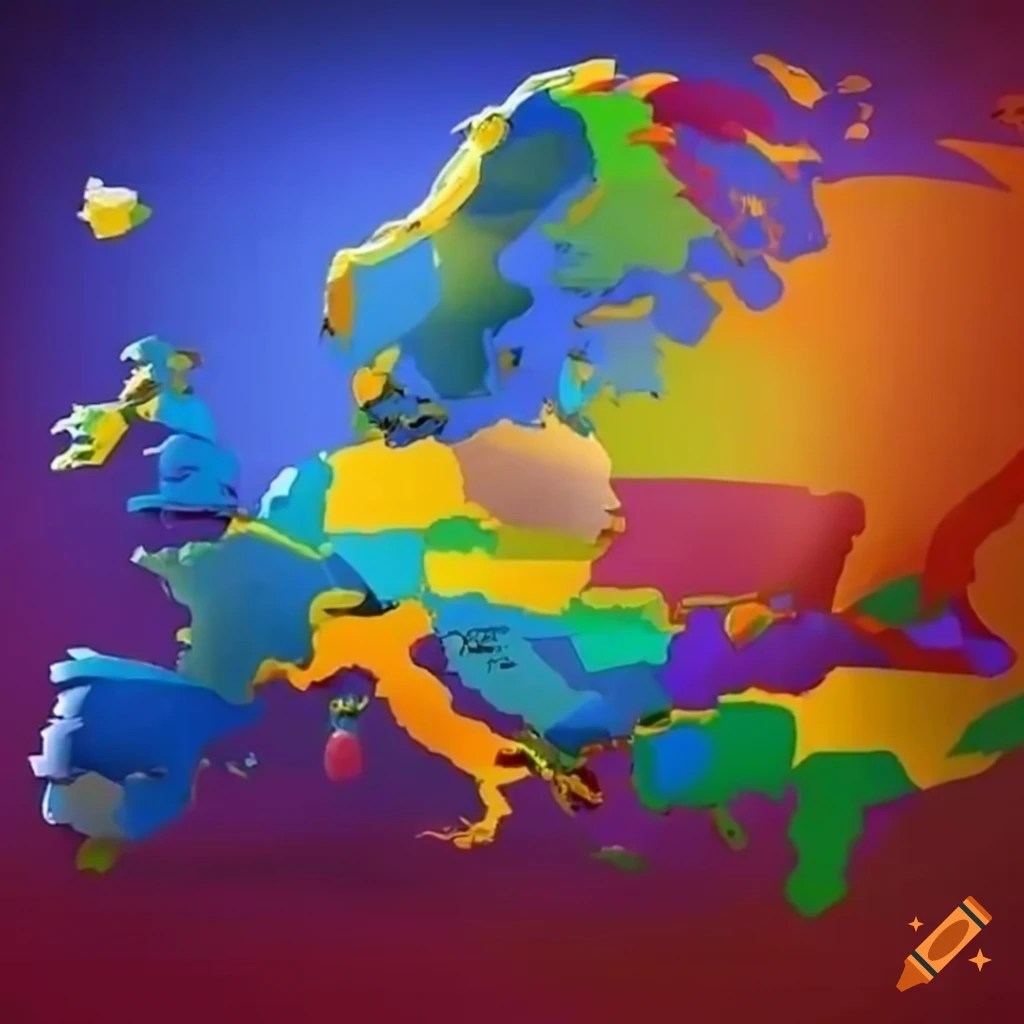 A De Facto Map Of Europe In 2026 On Craiyon E9