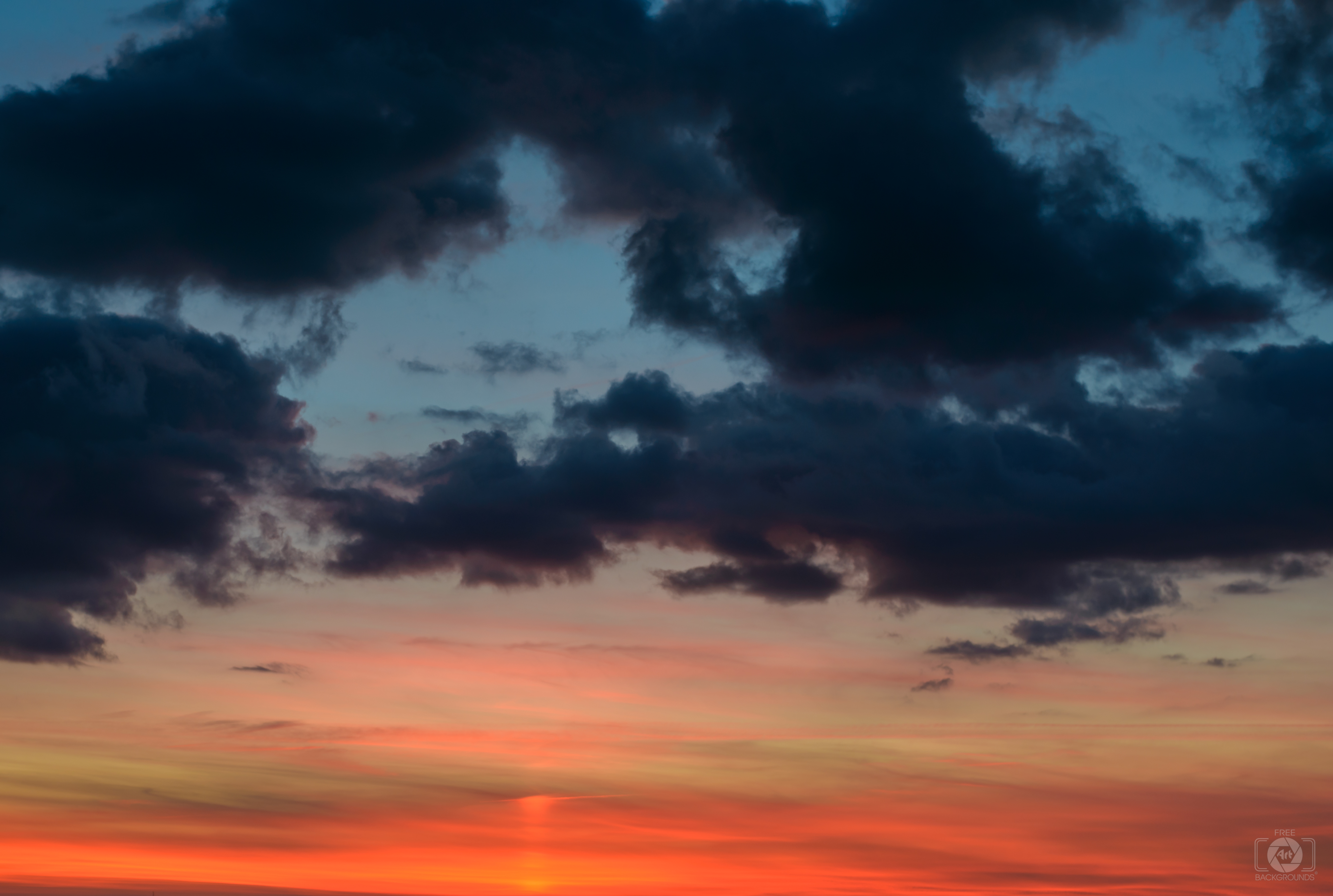 Dusk Sky Background - Sunset Sky View Summer Background Sunset Skyview Orange Sky Background Image For Free Download /