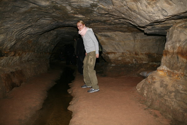 Саблинские пещеры образовались в результате добычи . Sablinskie Peshery