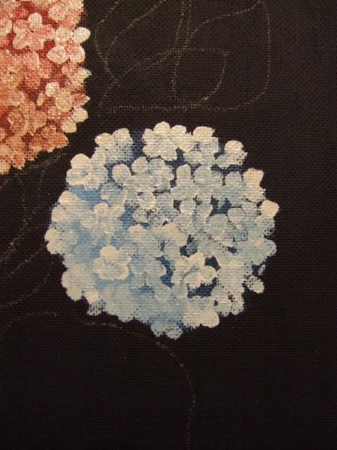 рисуем гортензию маслом