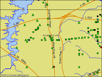 Austintown Ohio OH Profile Population Maps Real Estate Averages Em19001 