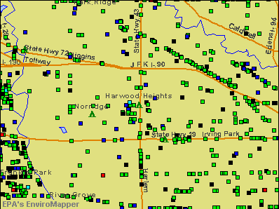 Harwood Heights Illinois IL 60706 Profile Population Maps Real Em6142 