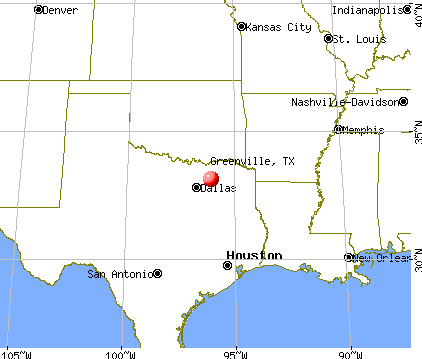 Greenville Texas TX 75401 75402 Profile Population Maps Real FR1571.