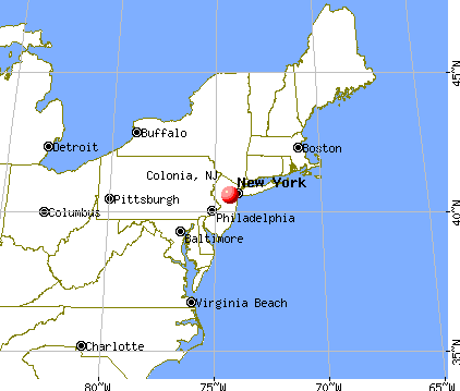 Colonia New Jersey NJ 07067 08830 Profile Population Maps Real Fr2141 