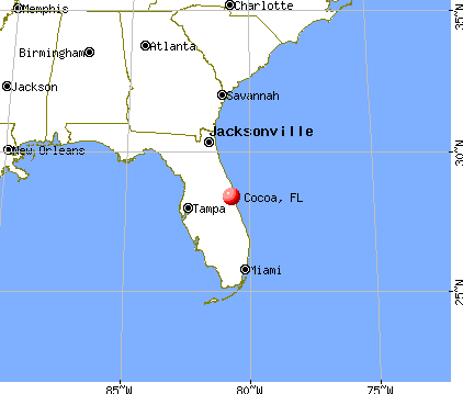 Cocoa Florida FL 32922 32926 Profile Population Maps Real Estate FR2307.