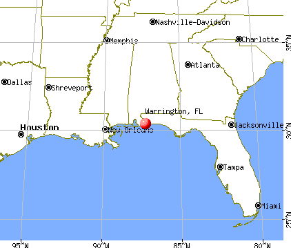 Warrington Florida FL 32508 Profile Population Maps Real Estate Fr2476 