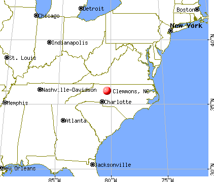 Clemmons North Carolina NC 27012 27103 Profile Population Maps Fr2700 