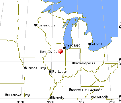 Morris Illinois IL 60450 Profile Population Maps Real Estate Fr3073 