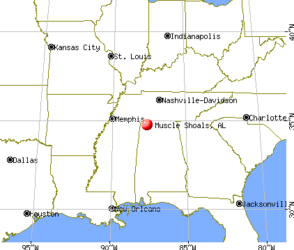 Muscle Shoals Alabama AL 35660 35661 Profile Population Maps Fr3075 