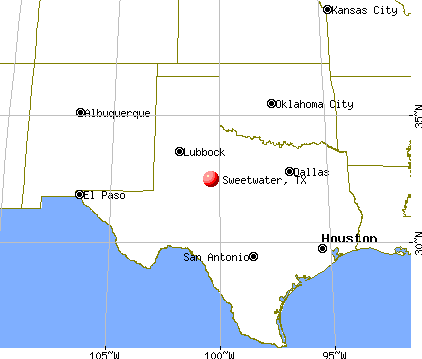 Sweetwater Texas TX 79556 Profile Population Maps Real Estate Fr3209 