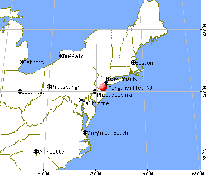 Morganville New Jersey NJ 07751 Profile Population Maps Real Fr3260 