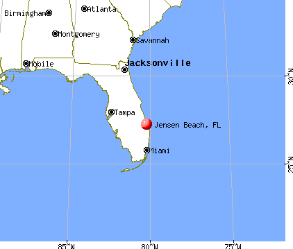 Jensen Beach Florida FL 34994 34996 Profile Population Maps Real Fr3292 