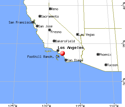Foothill Ranch California CA 92610 Profile Population Maps Real Fr3351 