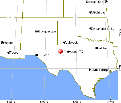 Option for your bus transportation from marshall to odessa. Andrews, Texas (TX 79714) profile: population, maps, real