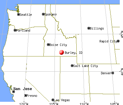 Burley Idaho ID 83318 83336 Profile Population Maps Real Estate Fr3793 