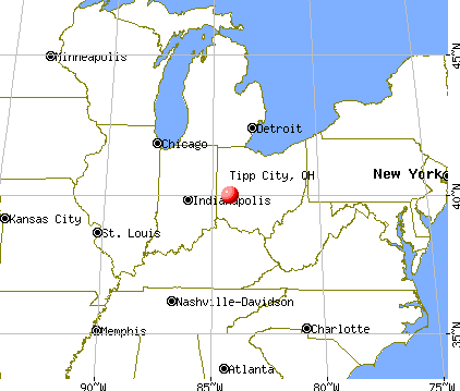 Tipp City Ohio OH 45373 Profile Population Maps Real Estate Fr3826 