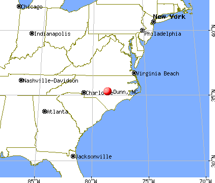 Dunn North Carolina NC 28334 28339 Profile Population Maps Real Fr3839 