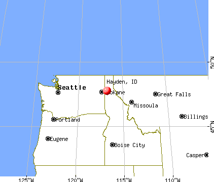 Hayden Idaho ID 83835 Profile Population Maps Real Estate FR3854.