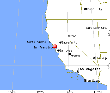 Corte Madera California CA 94925 Profile Population Maps Real Fr3874 