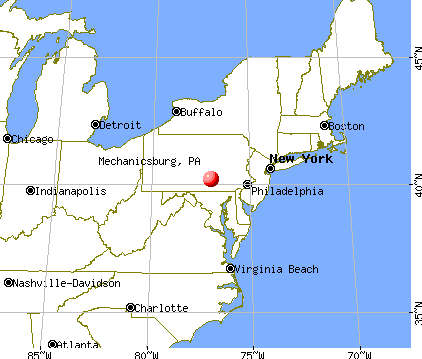 PA 17050 17055 Profile Population Maps FR3891.