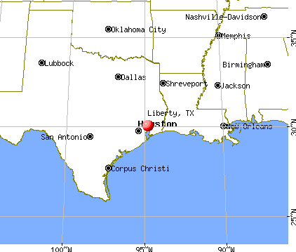 Liberty Texas TX 77575 Profile Population Maps Real Estate FR4277.