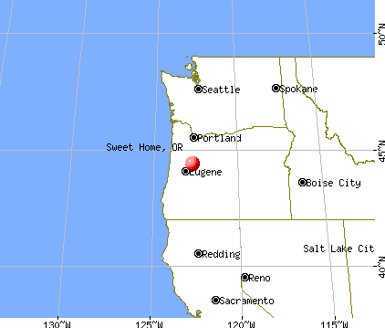 Sweet Home Oregon OR 97386 Profile Population Maps Real Estate Fr4286 