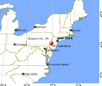 Kulpsville PA 19446 Profile Population Maps Real Fr4291 