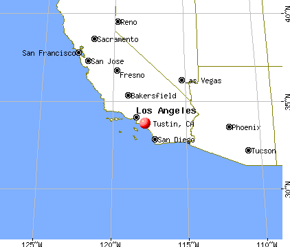 Tustin Ca Map Fr432 