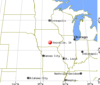 Knoxville Iowa IA 50138 Profile Population Maps Real Estate Fr4410 