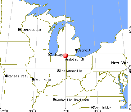 Map Of Angola Indiana Area Satellite Map Of Angola JEWYLV Fr4580 