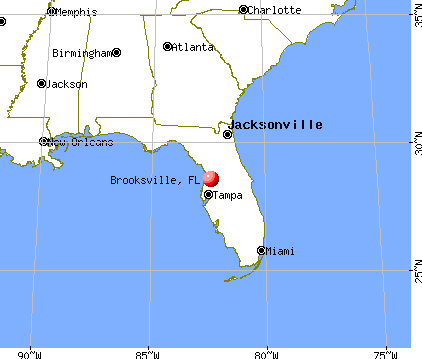 Brooksville Florida FL 34601 34604 Profile Population Maps Real Fr4629 