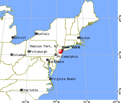 Madison Park New Jersey NJ 08859 Profile Population Maps Real Fr4783 