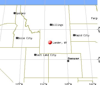Lander Wyoming WY 82520 Profile Population Maps Real Estate Fr4811 