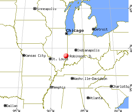 Robinson Illinois IL 62454 Profile Population Maps Real Estate Fr4841 