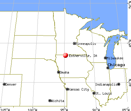 Estherville Iowa IA 51334 Profile Population Maps Real Estate Fr4953 