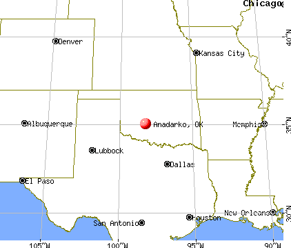 Anadarko Oklahoma OK 73005 Profile Population Maps Real Estate Fr4961 