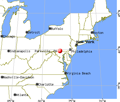 Parkville PA 17331 Profile Population Maps Real Fr4998 