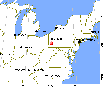 North Braddock PA 15104 Profile Population Maps Real Fr5098 