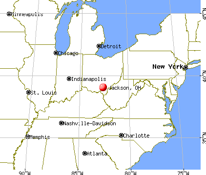 Jackson Ohio OH 45640 Profile Population Maps Real Estate Fr5231 