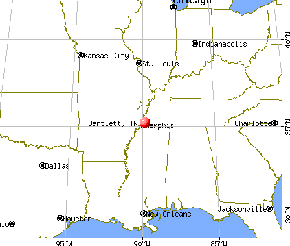 Bartlett Tennessee TN Profile Population Maps Real Estate Fr859 
