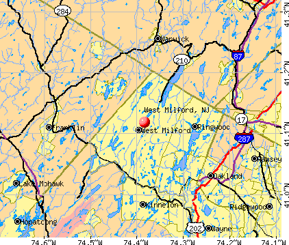 West Milford New Jersey NJ 07480 Profile Population Maps Real Cm1426 